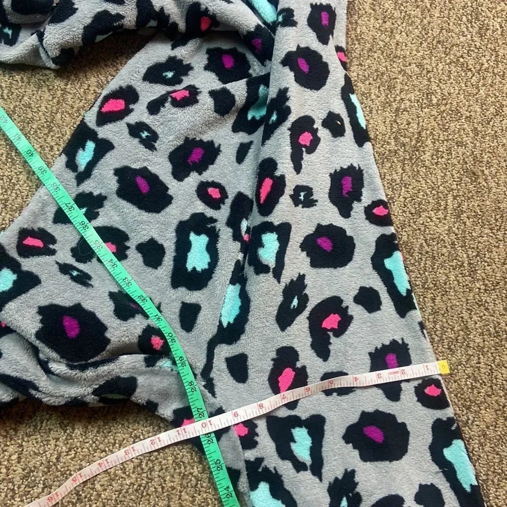 Total Girl Leopard Print Pijamas Junior Size XL 16